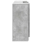 Reception Desk Concrete Grey 200x50x103.5 cm Engineered Wood 3324181