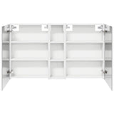 Bathroom Cabinet Set 3 pcs 120 x 14.5 x 70 cm Engineered wood 3403744