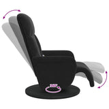 Massage Recliner Chair Black 91 x 71 x 105 cm Velvet 42018600