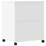 Printer Stand with Wheels White 60x48x74 cm 840632