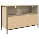 Bathroom Basin Cabinet with Drawers Sonoma Oak 90x34.5x60 cm 861878