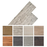 Non Self-adhesive PVC Flooring Planks 5.26 m² 2 mm Oak Washed 245163