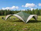Party Tent Green 400 x 400 x 320 cm Polyester and Steel 42028615