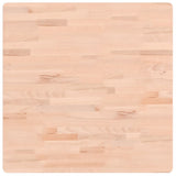 Table Top 70x70x1.5 cm Square Solid Wood Beech 355951