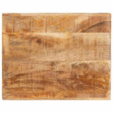 End Table with Shelf Brown 40 x 32 x 46 cm Solid Mango Wood 4104551