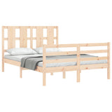 Bed Frame without Mattress 120x200 cm Solid Wood 3194111