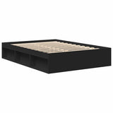 Bed Frame without Mattress Black 140x200 cm 3203860