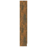 Book Cabinet Smoked Oak 82.5x30.5x185.5 cm Engineered Wood 815114