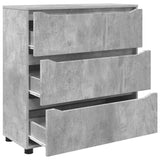 Storage Cabinet Concrete Grey 80 x 31 x 81 cm Engineered Wood 888850