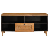 TV Cabinet with Drawer 100 x 33 x 46 cm Solid Mango Wood 4018096