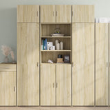 Highboard Sonoma Oak 70x42.5x185 cm Engineered Wood 3281373