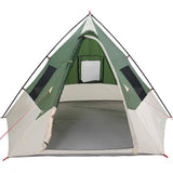 Tipi Tent with Roof Green 383 x 338 x 217 cm Taffeta 42001166