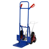 140512 Folding Sack Truck with 6 Wheels Blue