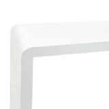 323952 Wall Cube Shelves 3 pcs White MDF