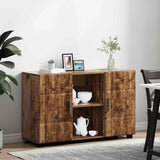 Sideboard FLORIN Old Wood 88.5 x 30.5 x 55.5 cm Engineered Wood 880299