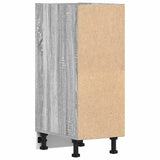 Bottom Cabinet Riga Grey Sonoma 30x44.5x81.5 cm Engineered Wood 854198