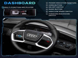 Audi E-tron Licensed 12V Kids' Electric Ride on, Electric Car for Kids, with Parental Remote, Music T3398P348295
