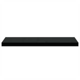 Floating Wall Shelves 4 pcs Black 80x23.5x3.8 cm MDF 323837