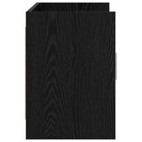 TV Cabinet 102 x 33 x 47 cm Black Oak Engineered Wood 8011188