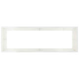 Retaining Wall 8 pcs 300 x 100 x 30 cm Steel White 3449241
