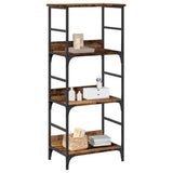 Book Cabinet Old Wood 50x33x117.5 cm Engineered Wood 857466