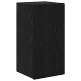 TV Cabinet Set 4 pcs Black Oak Engineered Wood 3393415
