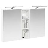 Bathroom Cabinet Set 3 pcs 100 x 10.5 x 60.5 cm Engineered wood 3403704