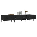 TV Cabinet Black 150x36x30 cm Engineered Wood 829157