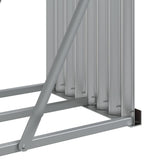 Log Holder Brown 300x45x100 cm Galvanised Steel 364576