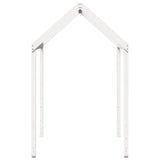 Kids' Bed Roof White 207x95.5x159 cm Solid Wood Pine 846965