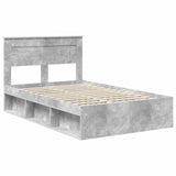 Bed Frame with Headboard Concerte 120 x 200 cm Solid Pine Wood 3409786