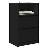 Bedside Table Black 40 x 30 x 467 cm Engineered Wood 888909
