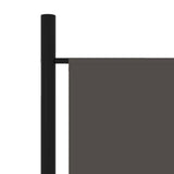 ZNTS 6-Panel Room Divider Anthracite 300x180 cm 320729