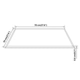 Table Top Tempered Glass Square 700x700 mm 244619
