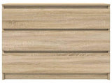 Sideboard Sonoma Oak 80x35x76 cm Engineered Wood 861735