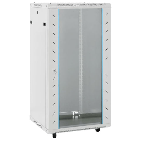 22U Network Cabinet with Swivel Feet 19" IP20 60x60x120 cm 30269