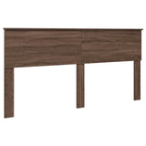 Storage Bed with Drawer Brown Oak 200 x 200 cm Engineered Wood 3408430