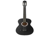 39 Inch Round Barrel Basswood Classical Folk Guitar including gig bag, spare strings, 70286762