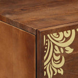 Bedside Cabinet Honey Brown 50 x 33 x 62 cm Solid Mango Wood 4018745