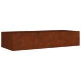 Garden Raised Bed 200x80x40 cm Corten Steel 824533