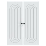 Wall-Mounted Cabinet White 66 x 34.5 x 90 cm Engineered Wood 898055