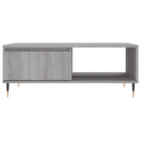 Coffee Table Grey Sonoma 90x60x35 cm Engineered Wood 827058