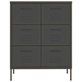 Drawer Cabinet Anthracite Steel Medium Drawer Cabinet 336150