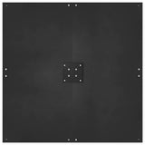 Parasol Base Black 100 x 100 x 4 cm Steel 3407830