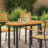 Table Top Oil Natural 110 x 55 x 2 cm Solid Acacia Wood 4108101