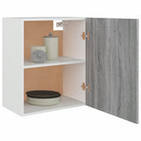 Hanging Cabinet Lyon Grey Sonoma 50x31x60 cm Engineered Wood 815586