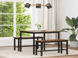 Dining Tables 80 x 80 x 75 cm METAL 892628