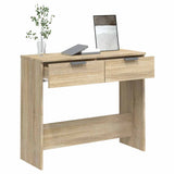 Console Table Sonoma Oak 90x36x75 cm Engineered Wood 811334