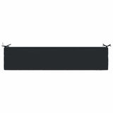 2-Piece Bench Cushions SOEST 2 pcs 100% Polyester Dark Blue 950021