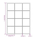 Wall Mirror Black 80x60 cm Metal 342207